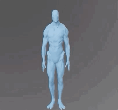 3d人体模型自动生成算法,一作北大图灵班