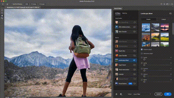 当Adobe遇见机器学习：新Photoshop推多项AI新功能
