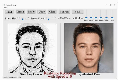 这款人像生成AI，可以让简笔草图“一秒”生成真实人脸