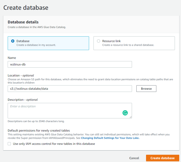 AWS数据分析新服务 – 数据湖