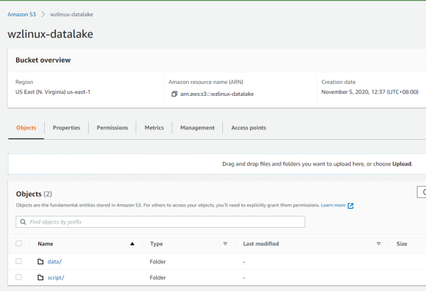 AWS数据分析新服务 – 数据湖