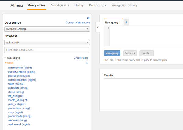 AWS数据分析新服务 – 数据湖