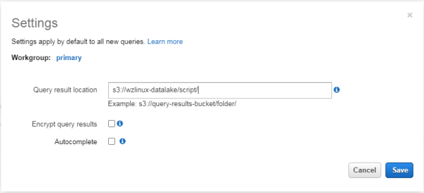 AWS数据分析新服务 – 数据湖