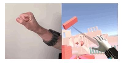 袖口里的“超能力”：Facebook腕带式AR传感器，可隔空打字、操控界面，LeCun点赞