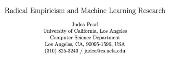 图灵奖得主Judea Pearl谈：不能只靠数据