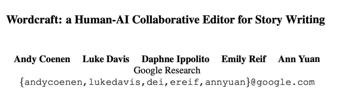 谷歌推出AI写作助手，少量样本学习和对话就能对文章进行续改写