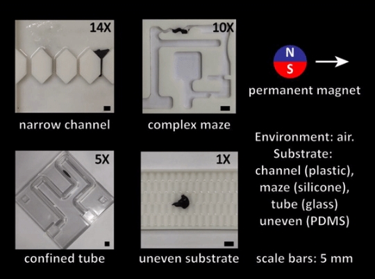 像「毒液」一样可变形、修复的机器人来了，轻松穿过1.5毫米细缝
